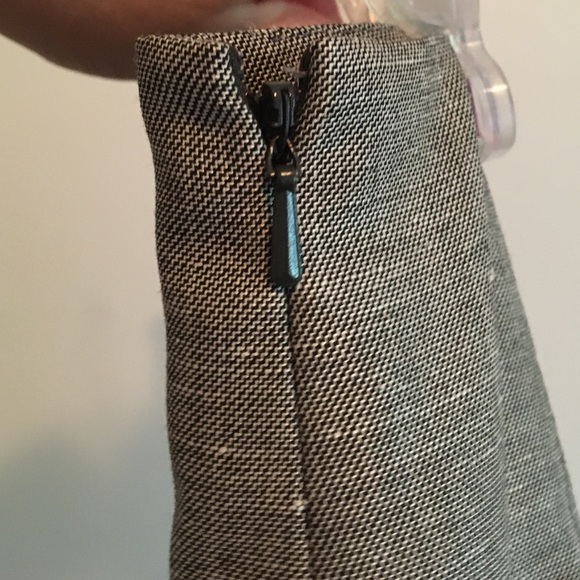 Worth gray wool silk blend skirt size 10 - Picture 5 of 5